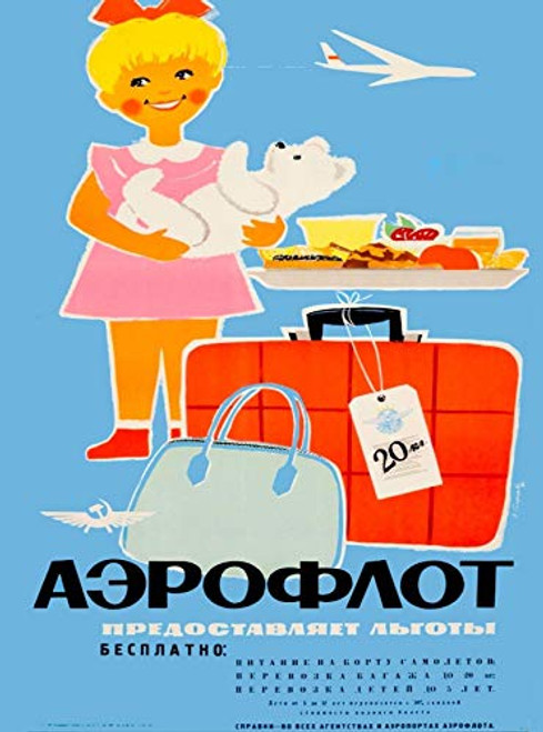 TYmall 300 Pieces Puzzle Soviet Airlines Russia Russian USSR Girl Vintage Travel Advertisement Fun Game Gifts for Teens and Kids TYmall 300 Pieces Puzzle Soviet Airlines Russia Russian USSR Girl Vintage Travel Advertisement Fun Game Gifts for Teens and Kids