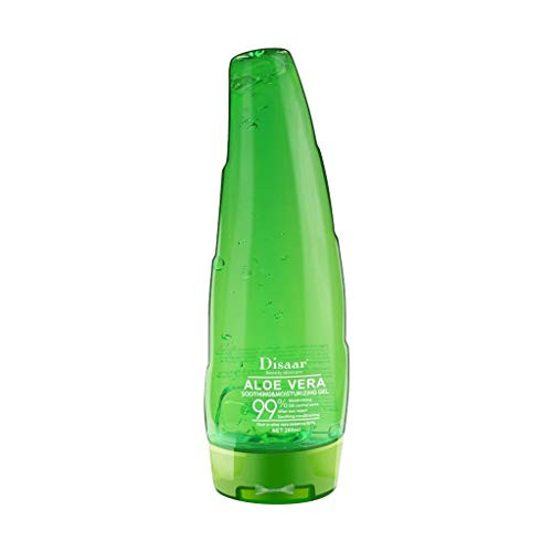 260ML Aloe Vera Gel  Nature Soothing Moisture Aloe Vera 99 percent Soothing Gel  Moisturizing Skin  and  Hair - Sunburn  Bug Bites  Rashes  Small Cuts  Eczema Relief 260ML Aloe Vera Gel  Nature Soothing Moisture Aloe Vera 99 percent Soothing Gel  Moisturizing Skin  and  Hair - Sunburn  Bug Bites  Rashes  Small Cuts  Eczema Relief