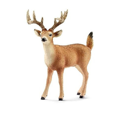 Schleich White-Tailed Buck Toy Figure