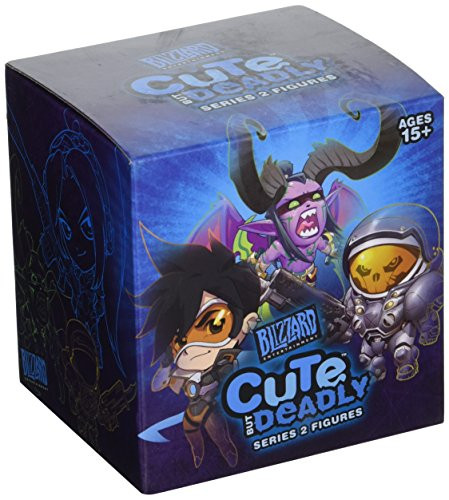 Cute But Deadly, Series 2, Vinyl Figure Blind Box Contains 1 Random Figure From Overwatch , Diablo , World Of Warcraft or Starcraft