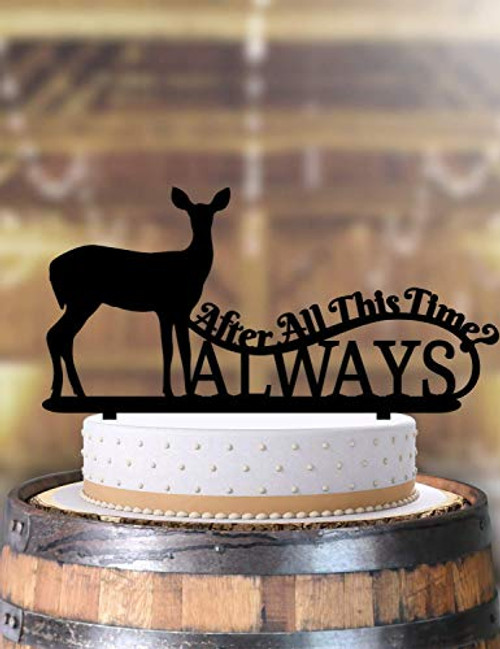 Always After All This Time Wedding Cake Topper