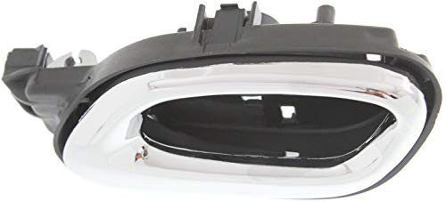 Interior Door Handle compatible with Chevy Camaro 10-14 FRONT LH Inside Chrome w Panel Coupe Convertible
