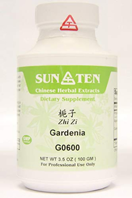 SUN TEN - Gardenia Zhi Zi Concentrated Granules 100g G0600 by Baicao SUN TEN - Gardenia Zhi Zi Concentrated Granules 100g G0600 by Baicao