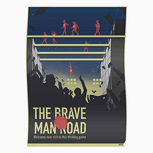 kineticards Design Survivor Kaiji Graphic Ultimate Manga Akagi Anime Minimal   Home Decor Wall Art Print Poster