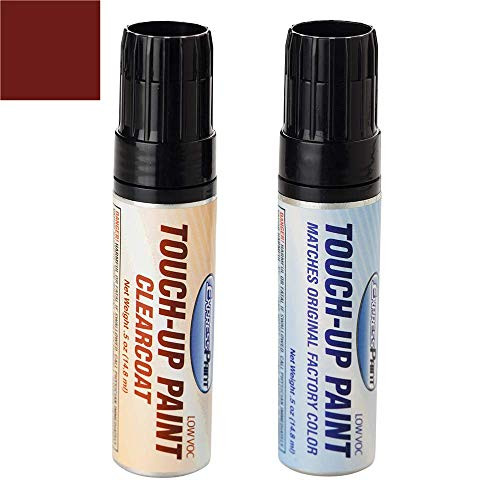 ExpressPaint Half-Ounce Jar - Automotive Touch-up Paint for Jaguar All - Flamenco Pearl Clearcoat 765 CFH - Color  plus Clearcoat Package