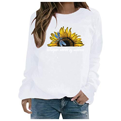 Fudule Women Sweatshirts Womens Color Block Hoodie Sweatshirts Tunic Pullover Tops Long Sleeve Drawstring Shirts White