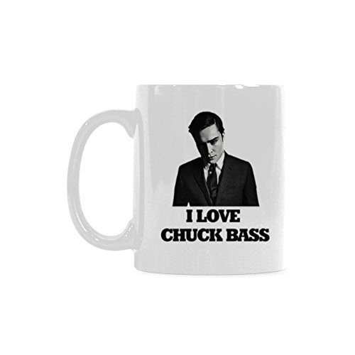 WECE Motivational Mug Coffee Mugs I Love Chuck Bass Funny Coffee Tea Cup 11 ounce WECE Motivational Mug Coffee Mugs I Love Chuck Bass Funny Coffee Tea Cup 11 ounce