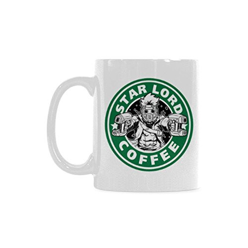 WECE Coffee Mugs Star Lord Coffee Funny Coffee Tea Cup 11 ounce WECE Coffee Mugs Star Lord Coffee Funny Coffee Tea Cup 11 ounce