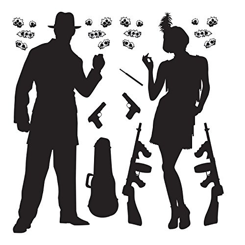 Gangster Props Party Accessory (1 count) (24/Pkg)