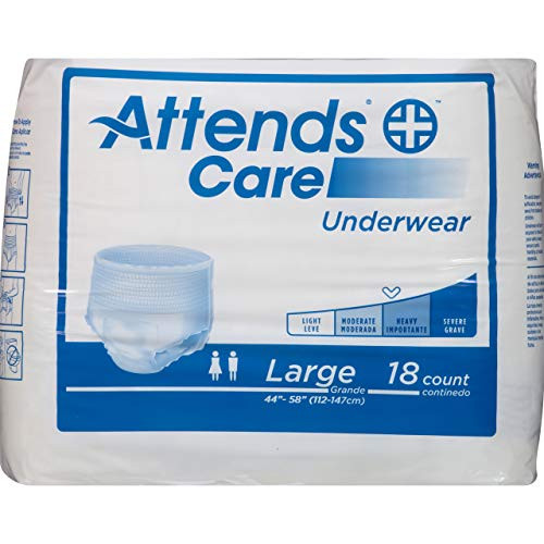 Attends Underwear Regular - Large 72 cs