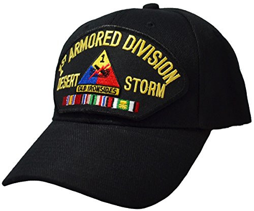 1st Armored Division Desert Storm Cap Black