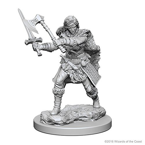 Dungeons & Dragons: Nolzur's Marvelous Unpainted Minis: Human Female Barbarian Dungeons & Dragons: Nolzur's Marvelous Unpainted Minis: Human Female Barbarian