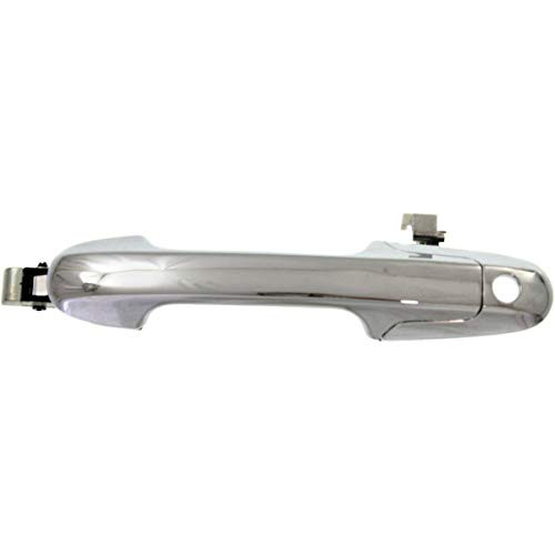 New Replacement for OE Door Handle Front Driver Left Side Outer Chrome LH Sedan fits Honda Accord