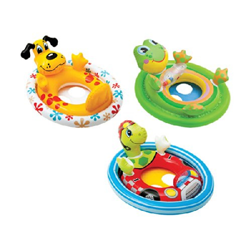 Intex Inflatable See Me Sit Pool Ride for Age 3-4 (Colors/Styles Vary)