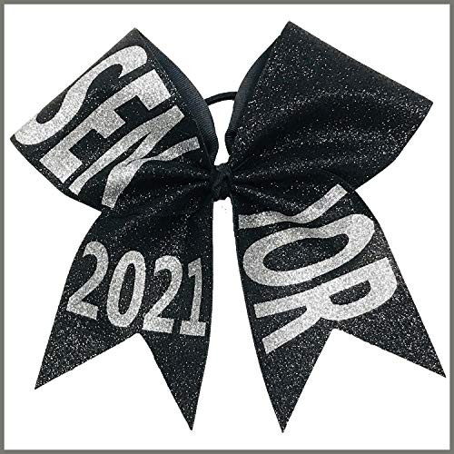 Senior Class of 2021 Glitter Cheer Hair Bow