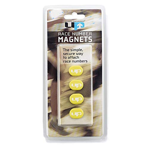 Ultimate Performance Race Number Magnets - Yellow - SS21 - One Size - Yellow