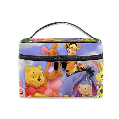 Cosmetic Bag Winnie Pooh With Friends Portable Travel Makeup Bag Cosmetics Organizer Multifunction Toiletry Bags Storage Case Cosmetic Bag Winnie Pooh With Friends Portable Travel Makeup Bag Cosmetics Organizer Multifunction Toiletry Bags Storage Case