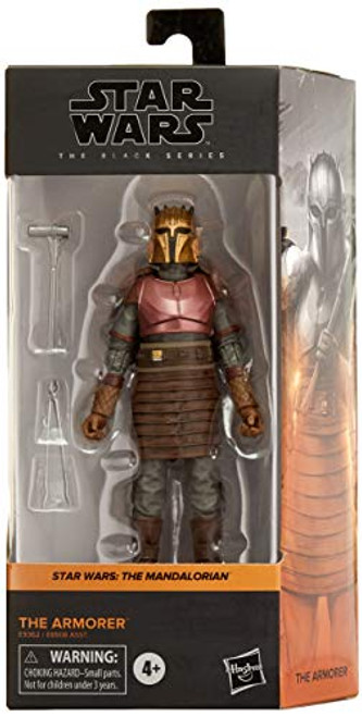 STAR WARS The Black Series The Armorer Toy 6-Inch Scale The Mandalorian Collectible Action Figure Toys for Kids Ages 4 and Up STAR WARS The Black Series The Armorer Toy 6-Inch Scale The Mandalorian Collectible Action Figure Toys for Kids Ages 4 and Up