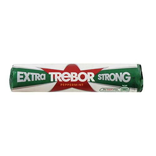 Trebor Extra Strong Mints Roll - 1.6oz  45g