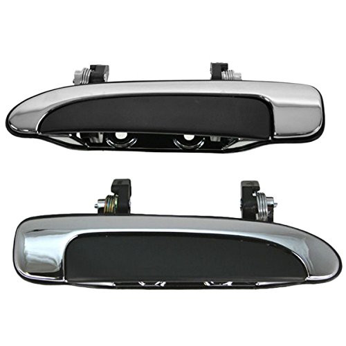 Koolzap For 92-11 Crown Vic Rear Outside Outer Exterior Door Handle Left Right Side SET PAIR