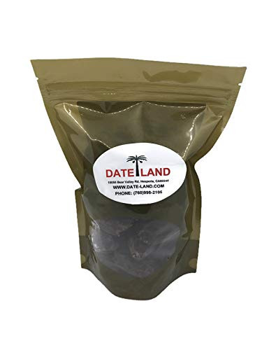Pitted California Grown Medjool dates  Soft  in Resealable Bag 1 LB