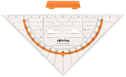 Rotring Centro Geometry Set Square with Handle 16cm