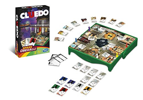Hasbro Gaming  Cluedo  Travel Game German Version
