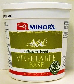 Minors Gluten Free Vegetable Base  All Natural  - 16 oz.
