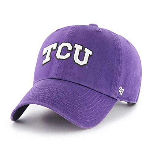 NCAA TCU Horned Frogs 47  Brand Clean Up Adjustable Hat