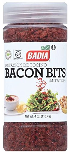 Badia Bacon Bits Imitation  4 Ounce  Pack of 6