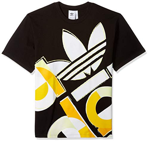 adidas Originals Men s Bold Graphic Tee  black  Medium