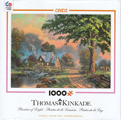 Thomas Kinkade Simpler Times II 1000 Piece Jigsaw Puzzle Thomas Kinkade Simpler Times II 1000 Piece Jigsaw Puzzle