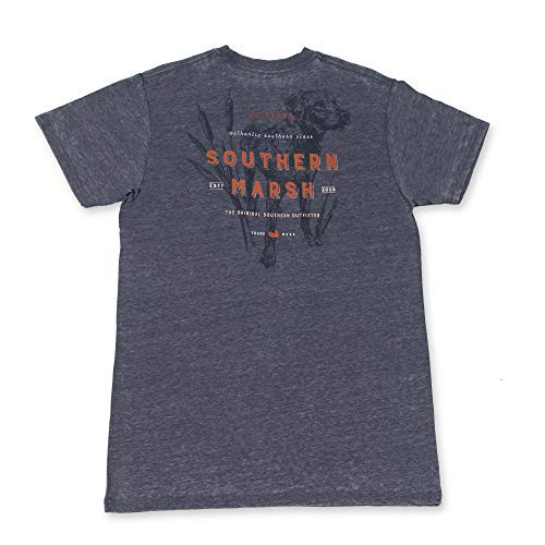 Southern Marsh Seawash Tee - Dog  Washed Navy  Medium