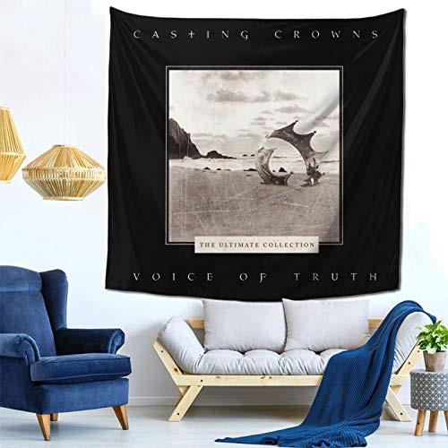 OXOFDTZCV Casting Crowns Voice of Truth The Ultimate Collection 12 Art Tapestry Wall Decoration  Bedroom Tapestries  Living Room Dormitory Decoration  Curtains and Picnic mat 59x59 inches