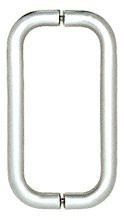 CRL 8 inch Chrome  BM Series  Back-to-Back Tubular Handle without Metal Washers