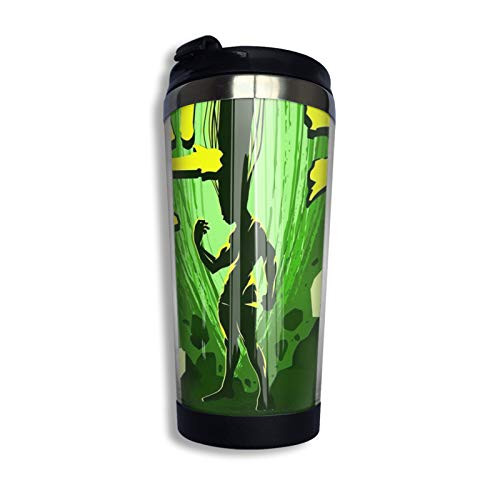 Ultimate Power Awakening Coffee Travel Mug Cup Portable Stainless Steel Vacuum Insulated Tumbler 13.5 Oz