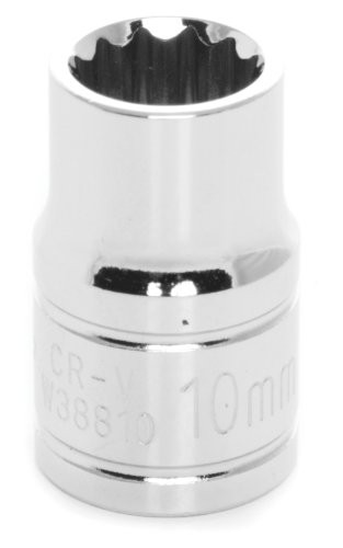 Performance Tool W38810 3/8" ive 12-Point Socket, 10mm