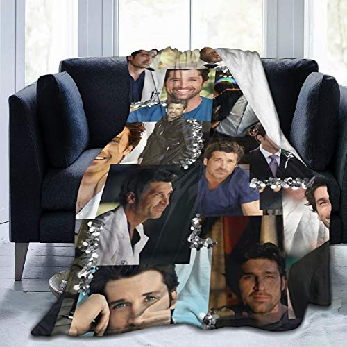 Eollxc Super-Soft Derek Shepherd Collage Comfortable Blankets for Four Seasons Lightweight Warm Blankets Suitable for Sofa Blankets for Adults and Children Bed Blankets 50 inch inch X40 Eollxc Super-Soft Derek Shepherd Collage Comfortable Blankets for Four Seasons Lightweight Warm Blankets Suitable for Sofa Blankets for Adults and Children Bed Blankets 50 inch inch X40