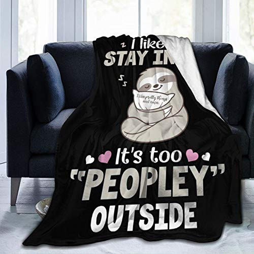 Sloth Throw Blanket  Adorable Super-Soft Extra-Large Sloth Blanket For Girls  Women  Teens  Kids  Baby  And Children  Cute Fleece Sloth Blanket Warm And Cozy Throw For Bed Crib Or Couch 50 inchX40 inch Sloth Throw Blanket  Adorable Super-Soft Extra-Large Sloth Blanket For Girls  Women  Teens  Kids  Baby  And Children  Cute Fleece Sloth Blanket Warm And Cozy Throw For Bed Crib Or Couch 50 inchX40 inch