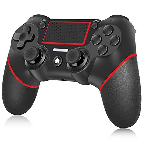 Wireless Controller for PS4 RegeMoudal Wireless Controller for PS4 Pro Slim  Touch Panel Gamepad with Double Vibration and Audio Function