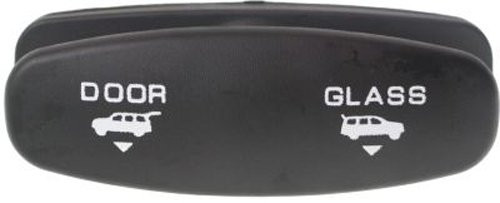 CPP Smooth Black Liftgate Hatch Tailgate Handle for 1997-2002 Ford Expedition
