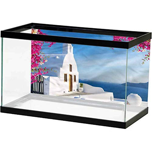 ScottDecor Travel Undersea Backdrop Mediterranean Coast Paradise Glass Sticker L24 X H24 Inch ScottDecor Travel Undersea Backdrop Mediterranean Coast Paradise Glass Sticker L24 X H24 Inch