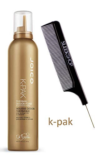 Joico K-Pak THERMAL DESIGN FOAM for Protective Styling Mousse (STYLIST KIT) Bio-Advanced Peptide Complex (10.2 oz / 300 ml)