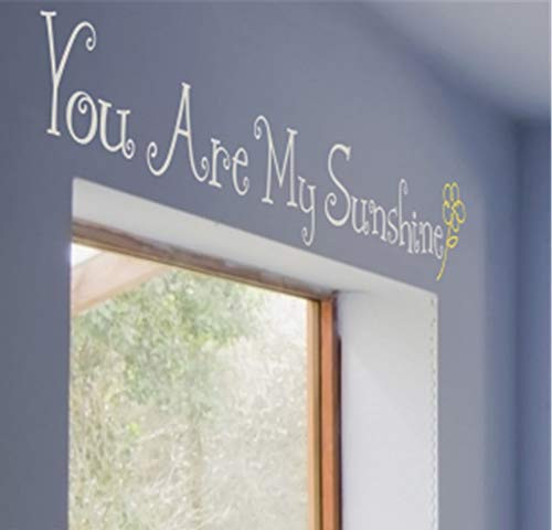 Mural Saying Wall Decal Sticker Art Mural Home Decor Quote You are My Sunshine for Kids Room Mural Saying Wall Decal Sticker Art Mural Home Decor Quote You are My Sunshine for Kids Room