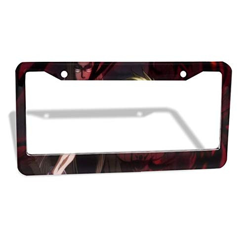Yang2019 Custom Anime Hellsing Ultimate Metal License Plate for Car Decoration