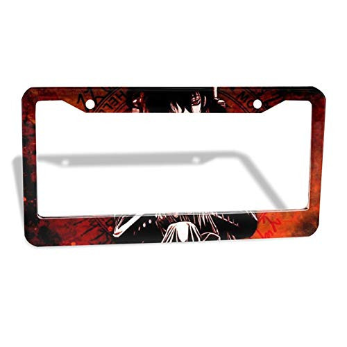 Yang2019 Custom Anime Hellsing Ultimate Aluminum License Plates for Trucks