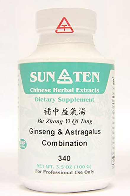 Sun Ten - Ginseng and Astragalus COMBINATI Bu Zhong Yi Qi Tang Concentrated Granules 100g 340 by Baicao Sun Ten - Ginseng and Astragalus COMBINATI Bu Zhong Yi Qi Tang Concentrated Granules 100g 340 by Baicao