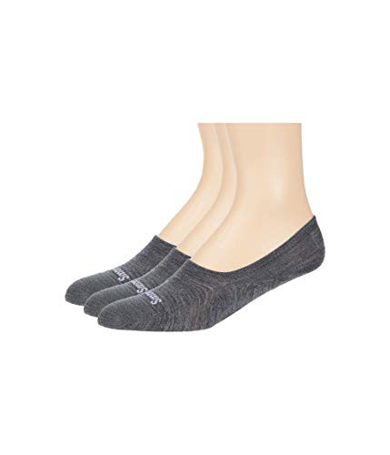 Smartwool Sneaker No Show 3-Pack Medium Gray LG  Men s Shoe 9-11.5