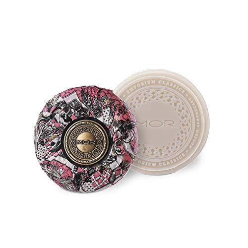 MOR Vegetable-based Soap,enriched with Shea Butter and Cocoa Seed Buter, Sweet Almond Oil, and Vitamin E, Triple-Milled, Lychee Flower, 180g / 6.4 oz