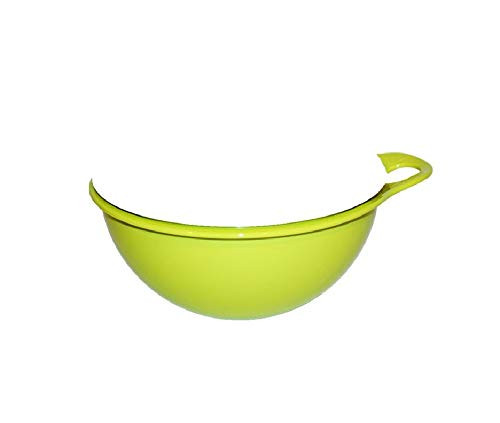 Tupperware Thatsa Bowl Junior 12 Cups Chartreuse Margarita Green and White